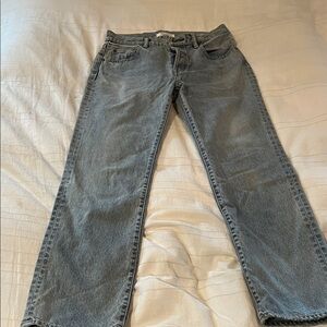 Moussy Women’s  Straight faded Denim Jeans, size 26, 28” inseam